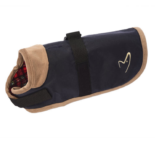 Edinburgh Wax Coat - Outlet - Size 16" 41cm Navy