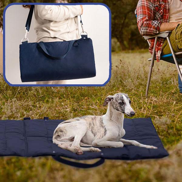 Folding Pet Carry-Beds with Strap