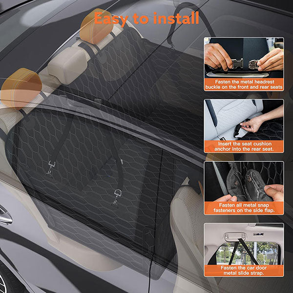 Rear Car Seat Extender for Dogs