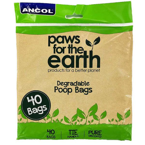 Recycled / Degradable Poop Bags inc. Scented