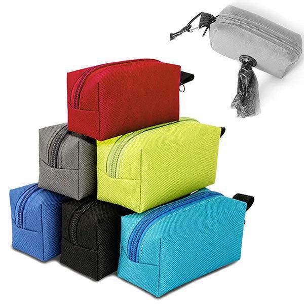 Fabric Poop bag Holder with Clip