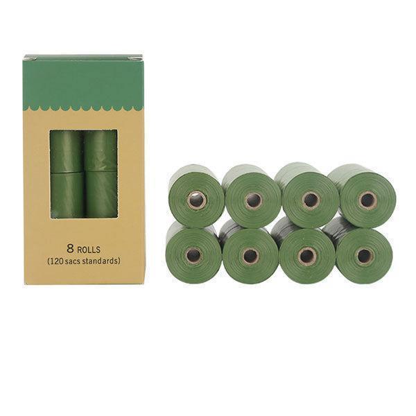 Eco-friendly Dog Poop Bags (8-rolls)