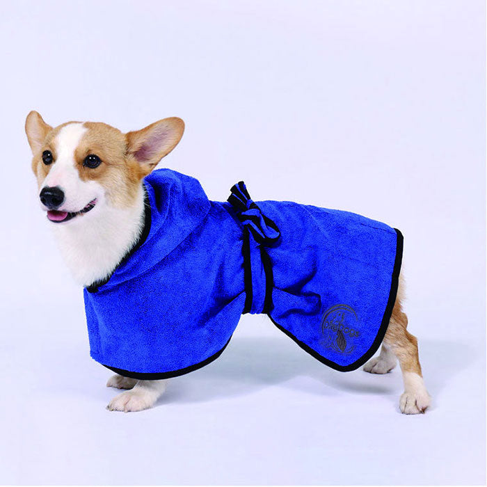 Dog Towel Drying Robe - Dressing Gown Coat