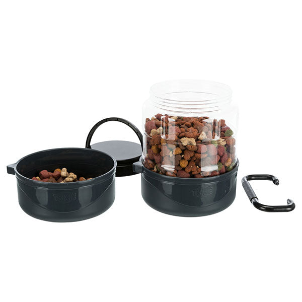 Travel Food Container with 2 Bowls