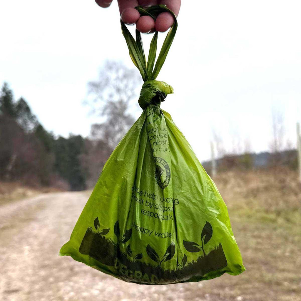 Recycled / Degradable Poop Bags inc. Scented